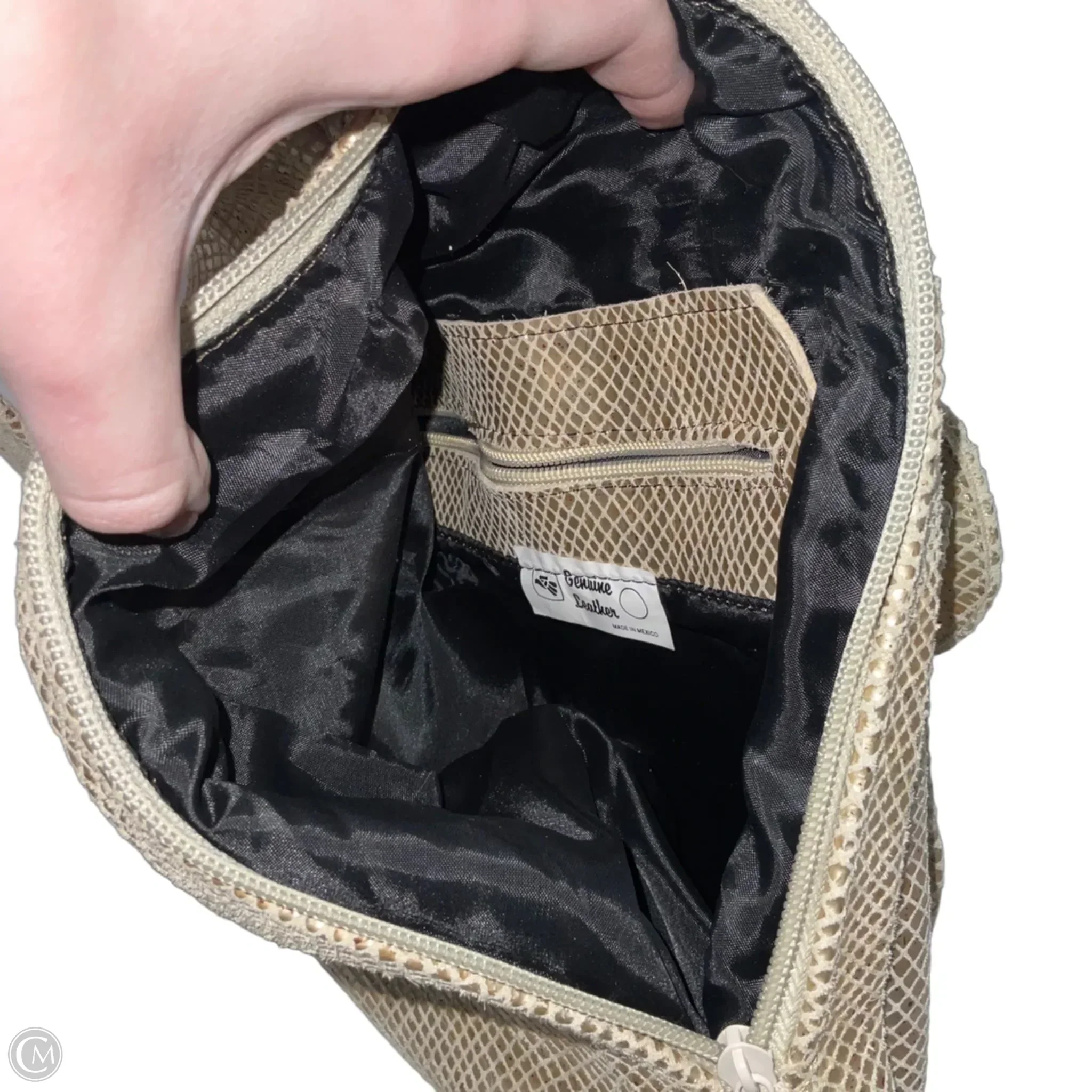 Backpack Leather By Cmc, Size: Small - Image 5