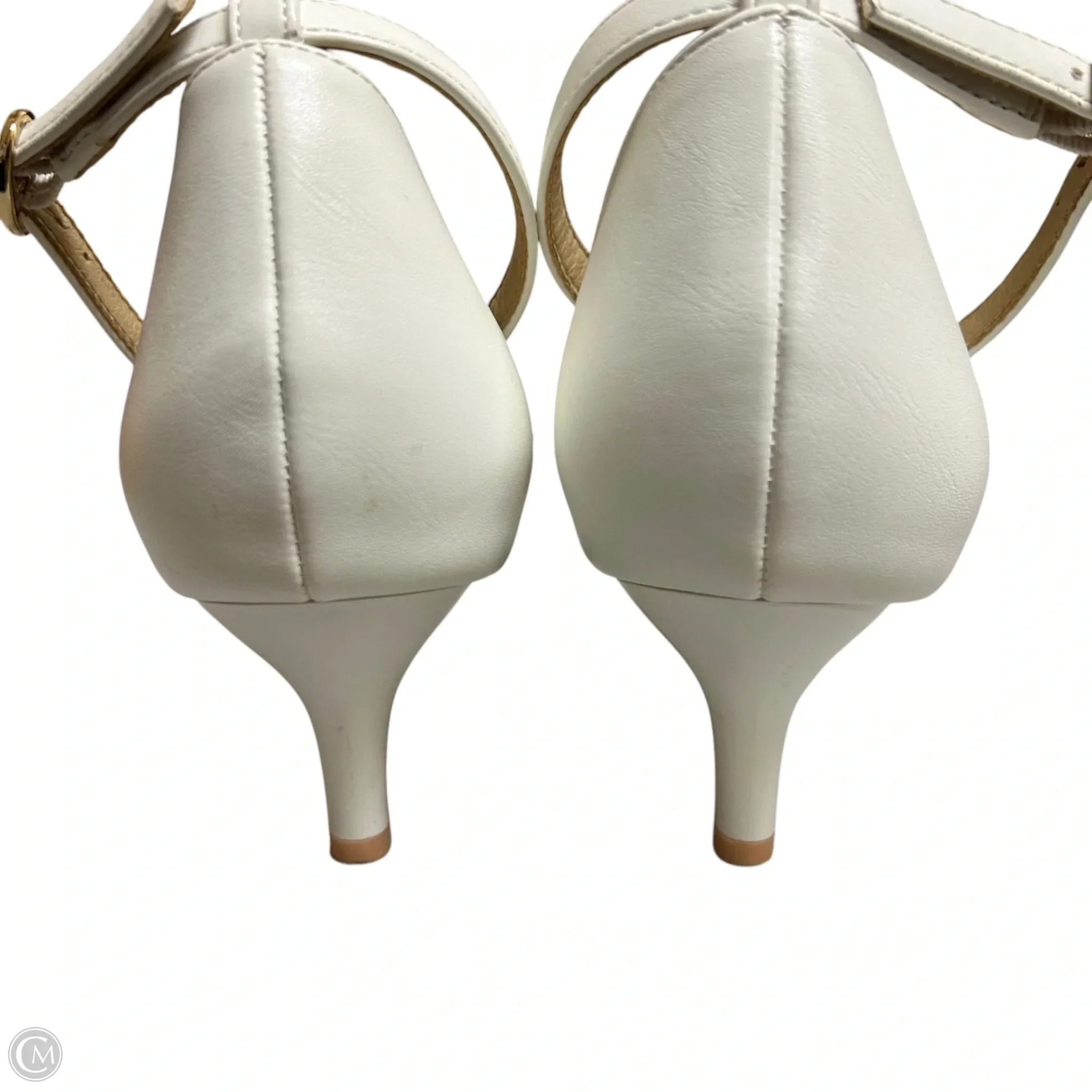 Shoes Heels Kitten By Didifu In White, Size: 9 - Image 4
