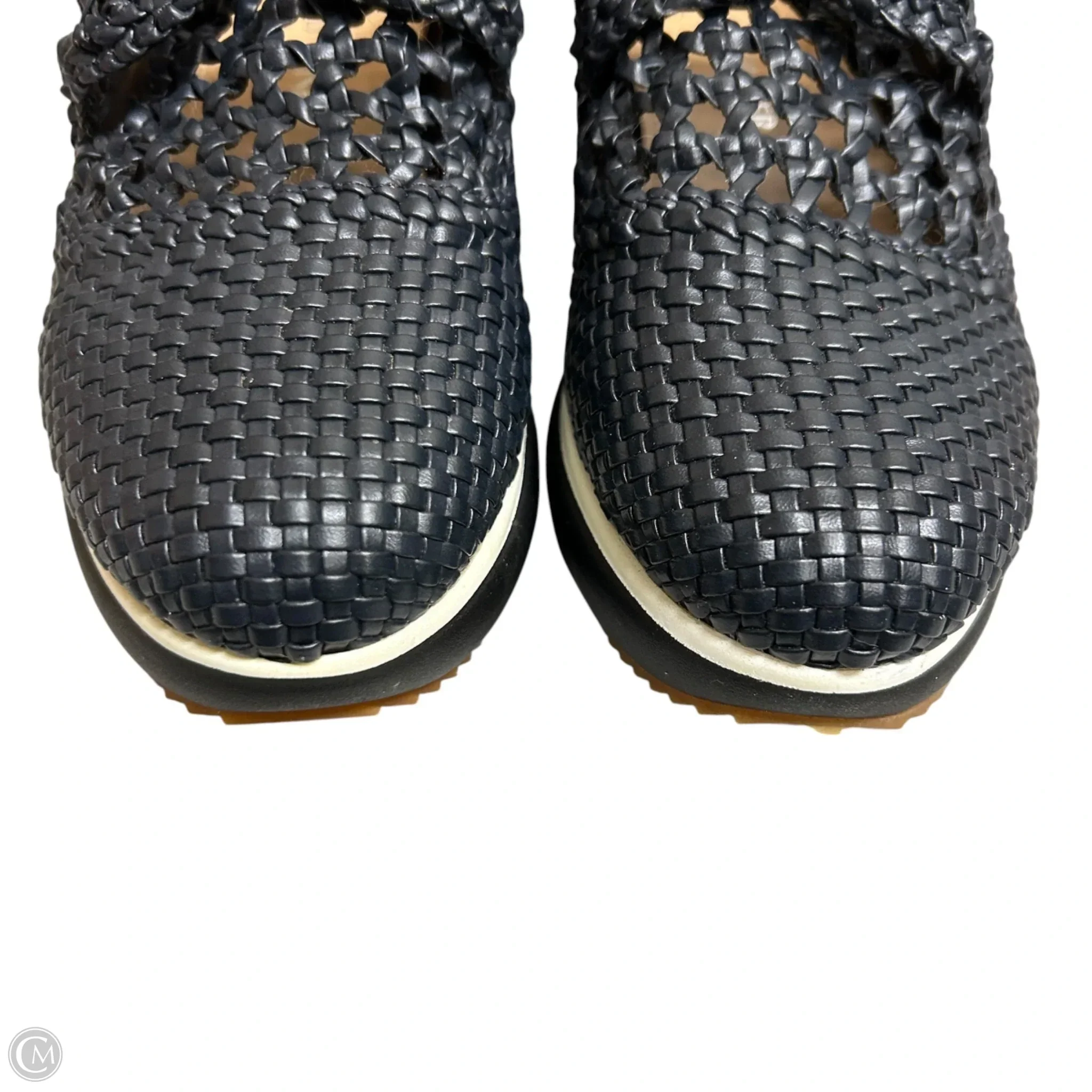 Shoes Heels Platform By Donald Pliner In Navy, Size: 6 - Image 3