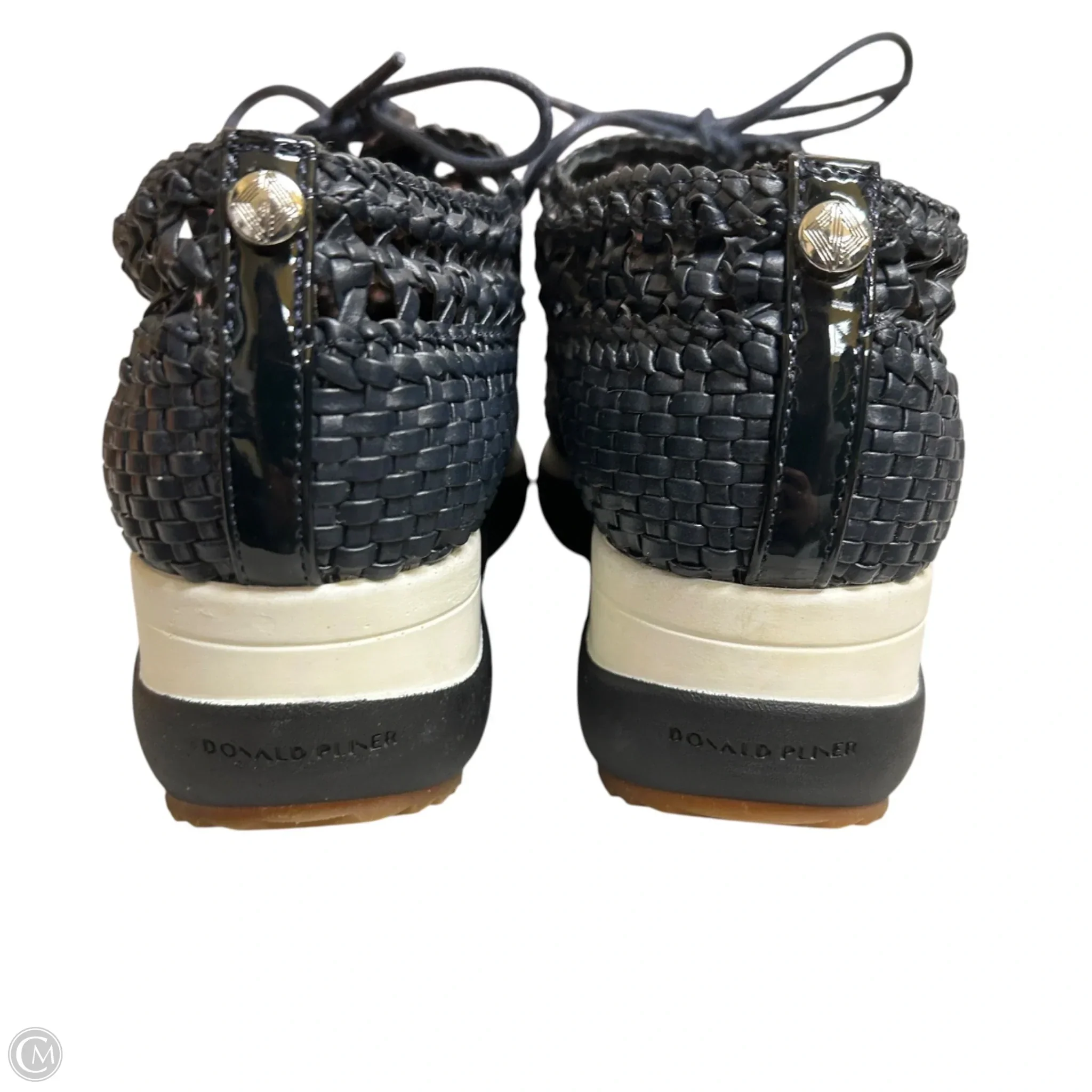 Shoes Heels Platform By Donald Pliner In Navy, Size: 6 - Image 4